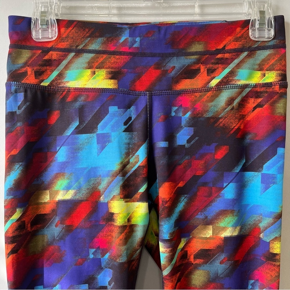 Athleta Colorburst Sonar Multicolor Leggings